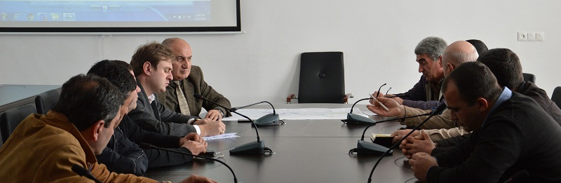 შეხვედრა კასპის მუნიციპალიტეტის სამელიორაციო სისტე